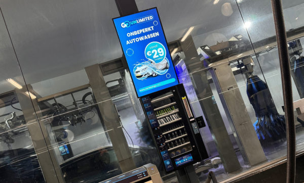 Carwash&Go implementeert Digital Signage afbeelding